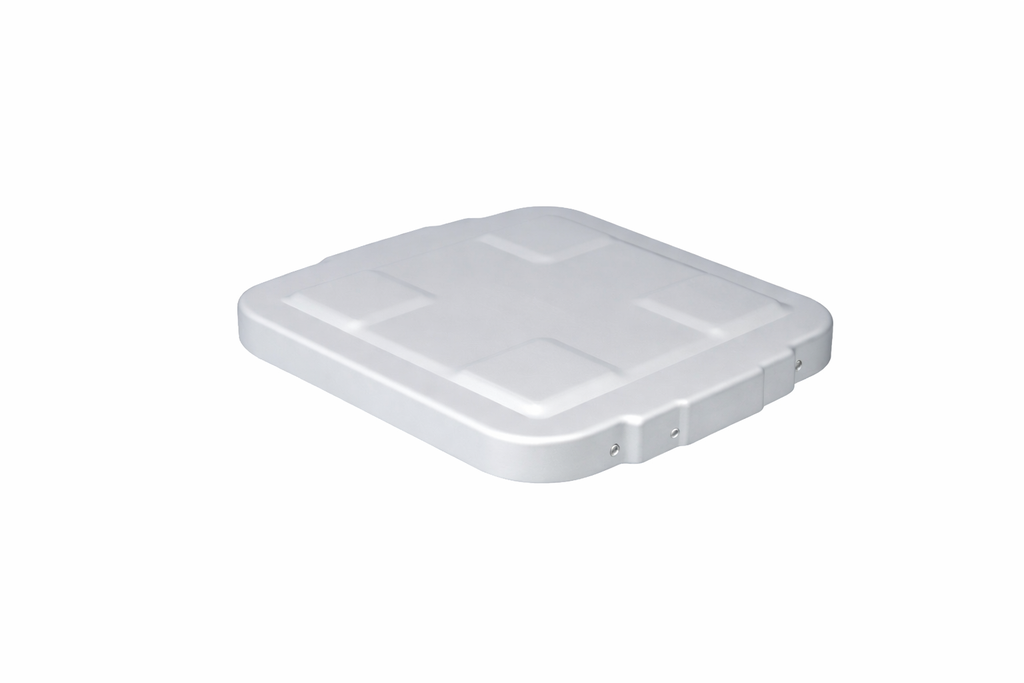 Tapa protectora para contenedor de aluminio negro 1/2