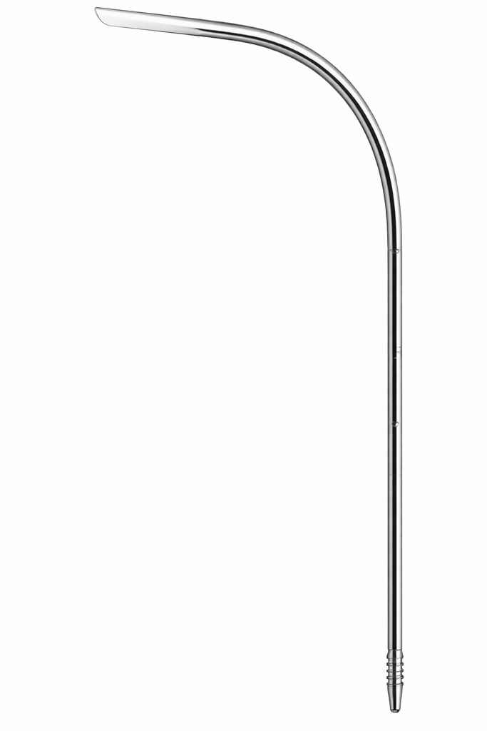 Aguja redon curva 14 Fr. 18 cm