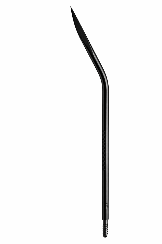 Aguja redon recta 18 Fr. 18,5 cm